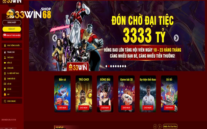 Giới thiệu nhà cái 33WIN3